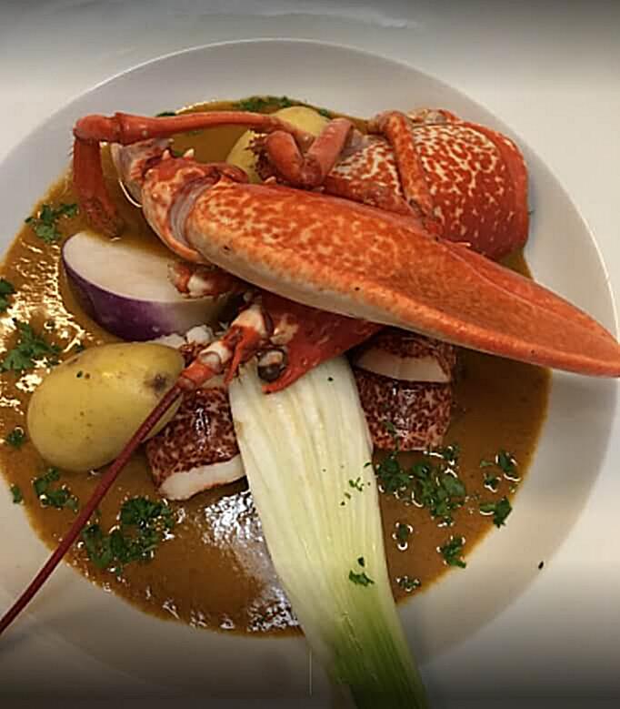 Homard bleu cuit